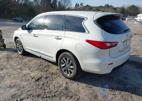 2014 Infiniti Qx60 Hybrid from USA, damaged, VIN 5N1CL0MN5EC521355
